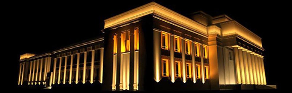 روشنایی ساختمان پروژکتور LED