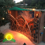 22 نمونه زیبا نورپردازی نمای ساختمان