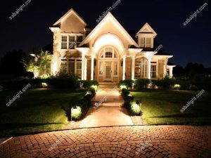 نورپردازی نمای ساختمان 6