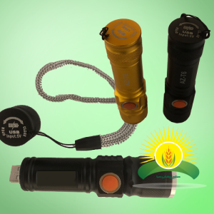 چراغ قوه ماورا بنفش شارژر USB