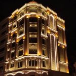 22 نمونه زیبا نورپردازی نمای ساختمان